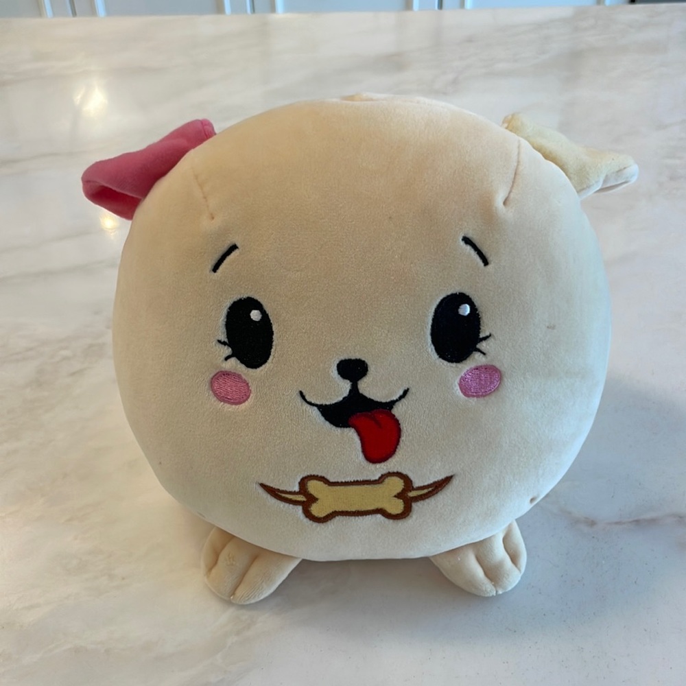 Moose Pikmi Pops Puppy Dog Plush 7”